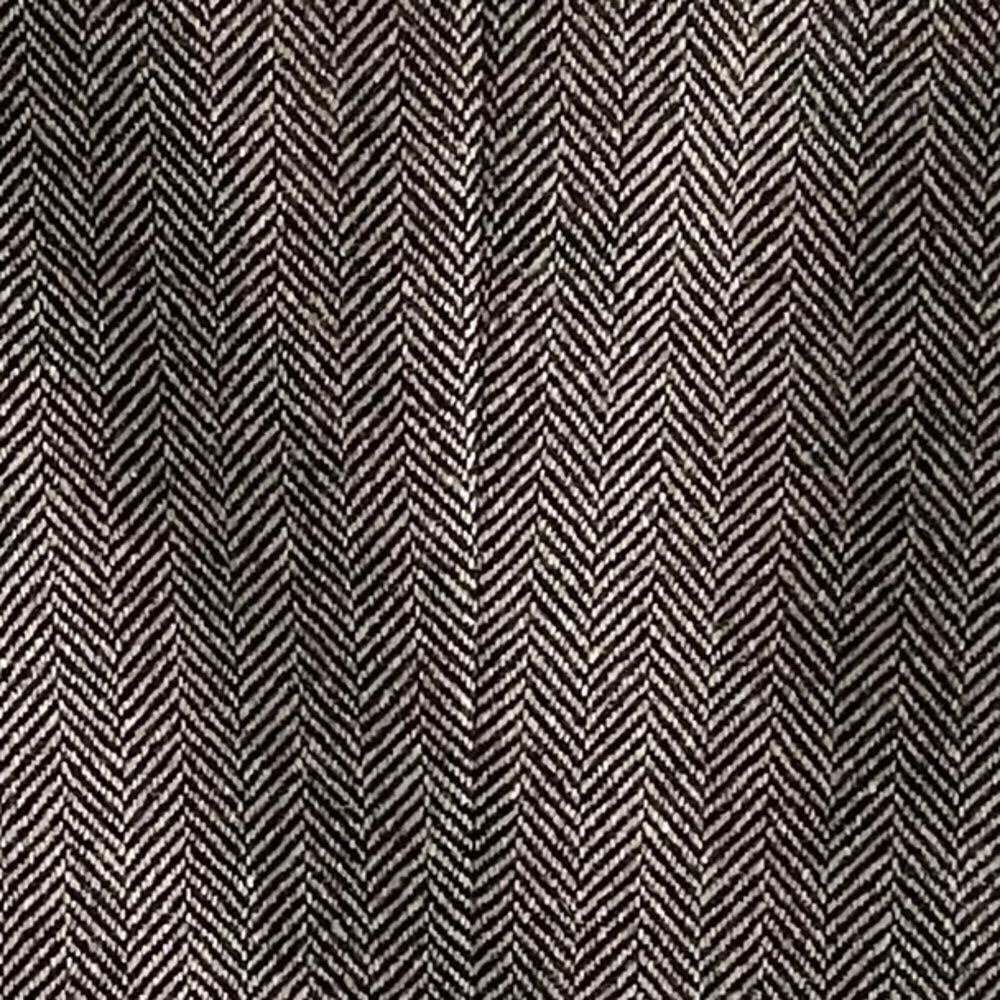 VINTAGE BRIAN TUCKER Ireland Wool Herringbone Blazer Black Grey L - Picture 6 of 9